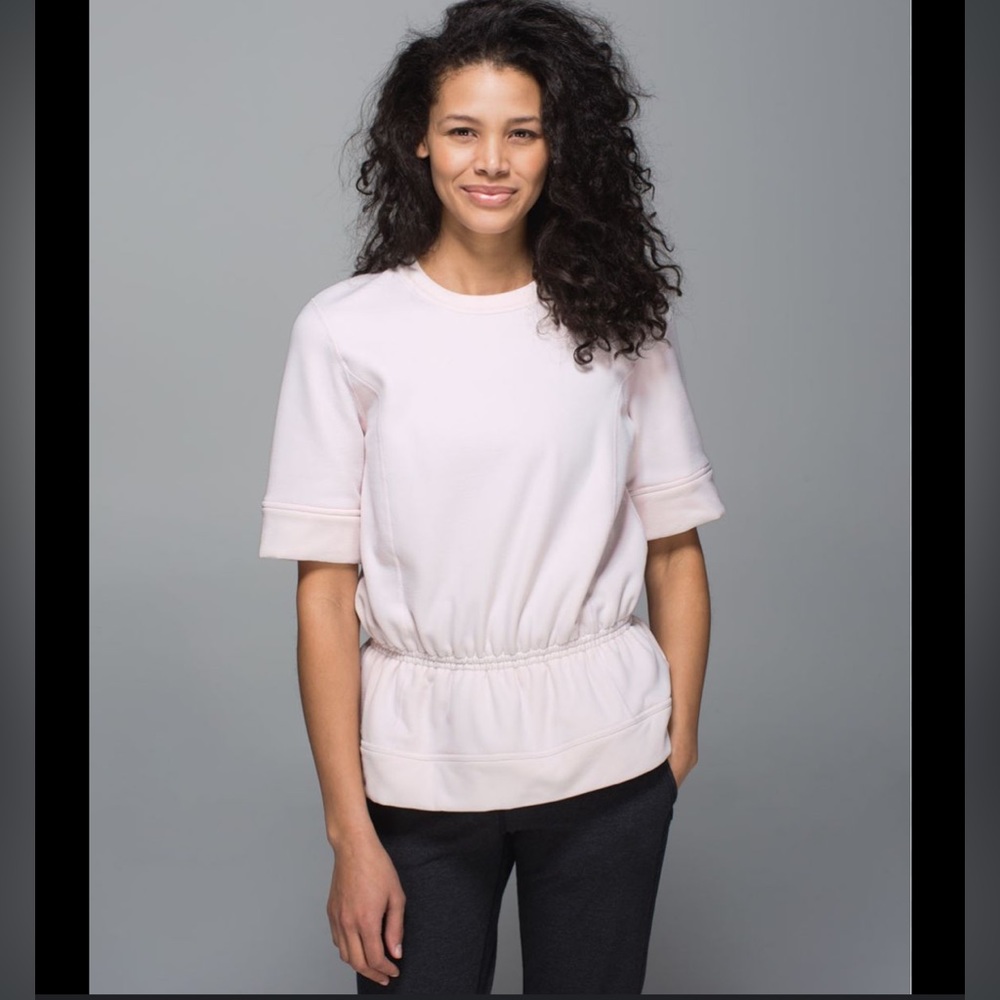 Lululemon Peplum Pullover